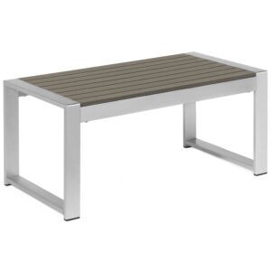 Salontafel Aluminium Geanodiseerd Donkergrijs SALERNO