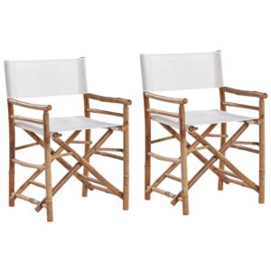 Set van 2 stoelen Hout Lichte houtkleur MOLISE