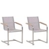 Set van 2 stoelen RVS Beige COSOLETO