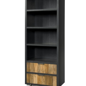 Tower Living Boekenkast Pesaro Teakhout, 199 x 65cm