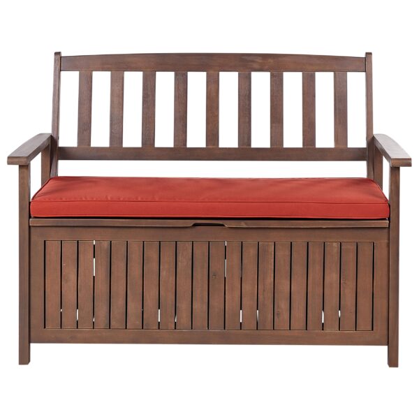 Tuinbank Hout 120 cm Rood SOVANA