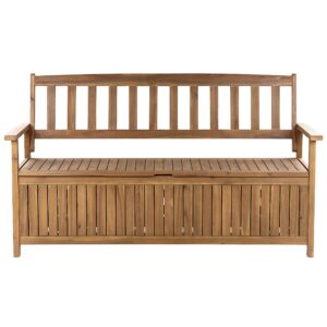 Tuinbank Hout 160 cm Lichte houtkleur SOVANA