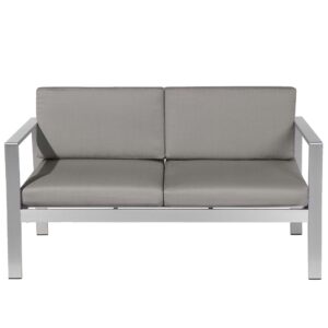 Tuinsofa Aluminium Donkergrijs SALERNO