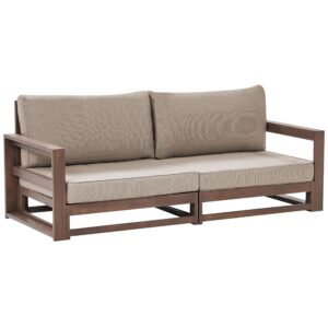 Tuinsofa FSC® gecertificeerd acaciahout Donkere houtkleur TIMOR