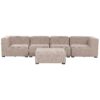 Tuinsofa Polyester Beige AREZZO