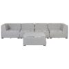 Tuinsofa Polyester Lichtgrijs AREZZO