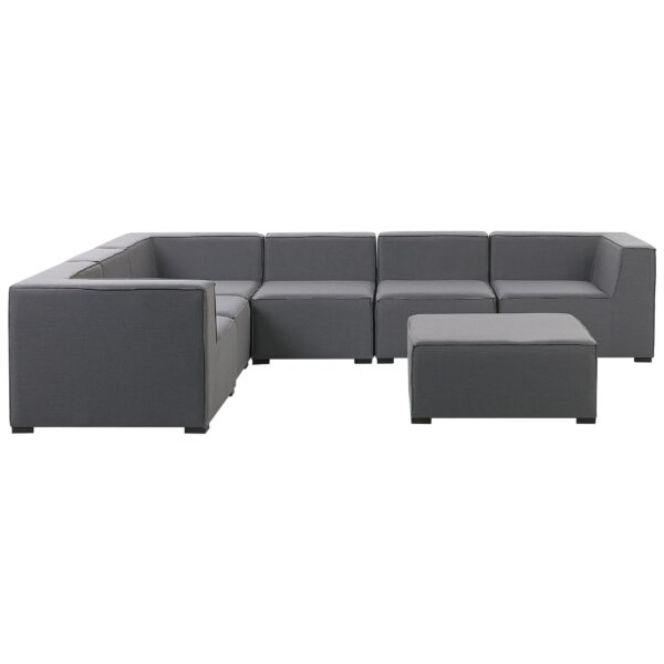 Tuinsofa Rechterzijde Polyester Grijs AREZZO