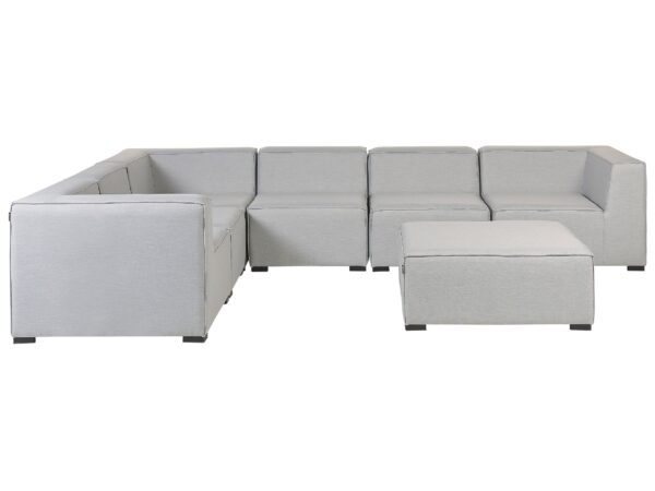 Tuinsofa Rechterzijde Polyester Lichtgrijs AREZZO