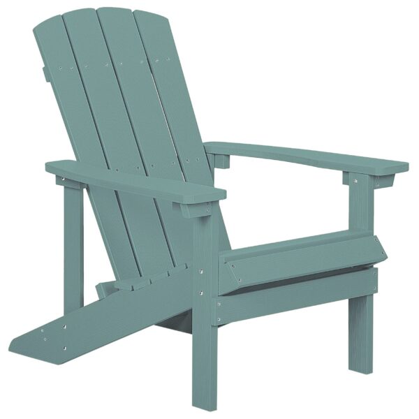 Tuinstoel Bewerkt hout Turquoise ADIRONDACK