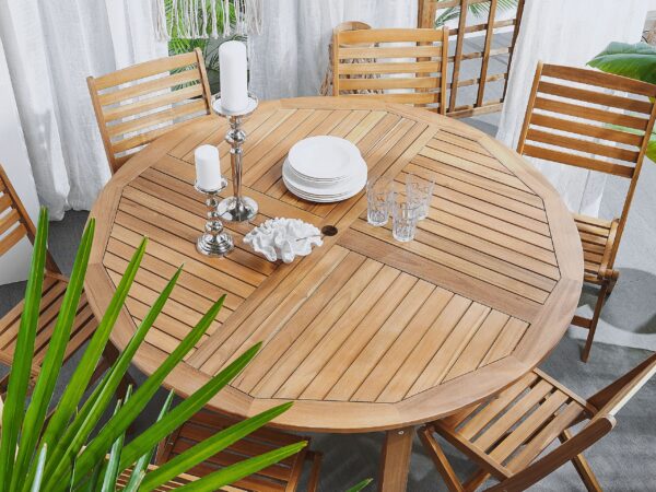 1 x Tafel Lichte houtkleur