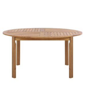 Tuintafel Massief hout Lichte houtkleur TOLVE