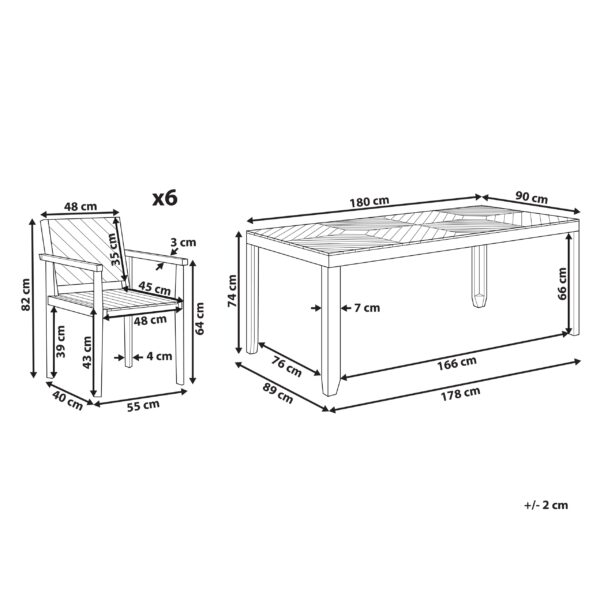 1 x Tafel Lichte houtkleur