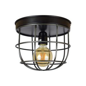 Urban Interiors plafondlamp Barn Large Ø22, kleur Vintage Black