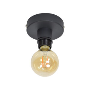 Urban Interiors plafondlamp Single, kleur Vintage Black