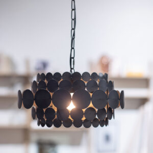 WOOOD Exclusive Hanglamp Kaki, kleur Zwart