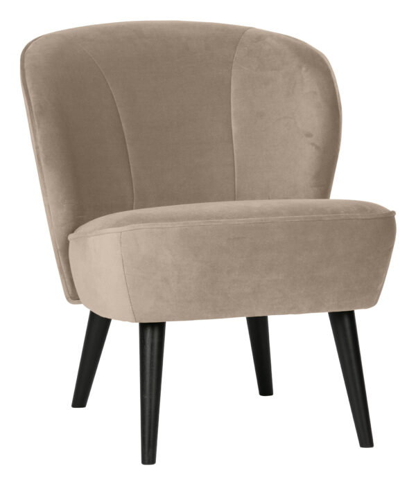 WOOOD Fauteuil Sara Velvet