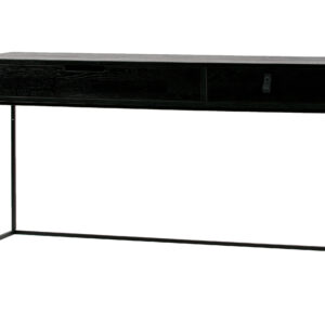 WOOOD Sidetable Silas 140cm, kleur Zwart