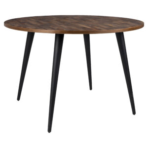 ZILT Industriële Ronde Eettafel Manny 110cm