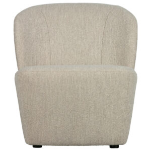 vtwonen Fauteuil Lofty Bouclé, kleur Naturel